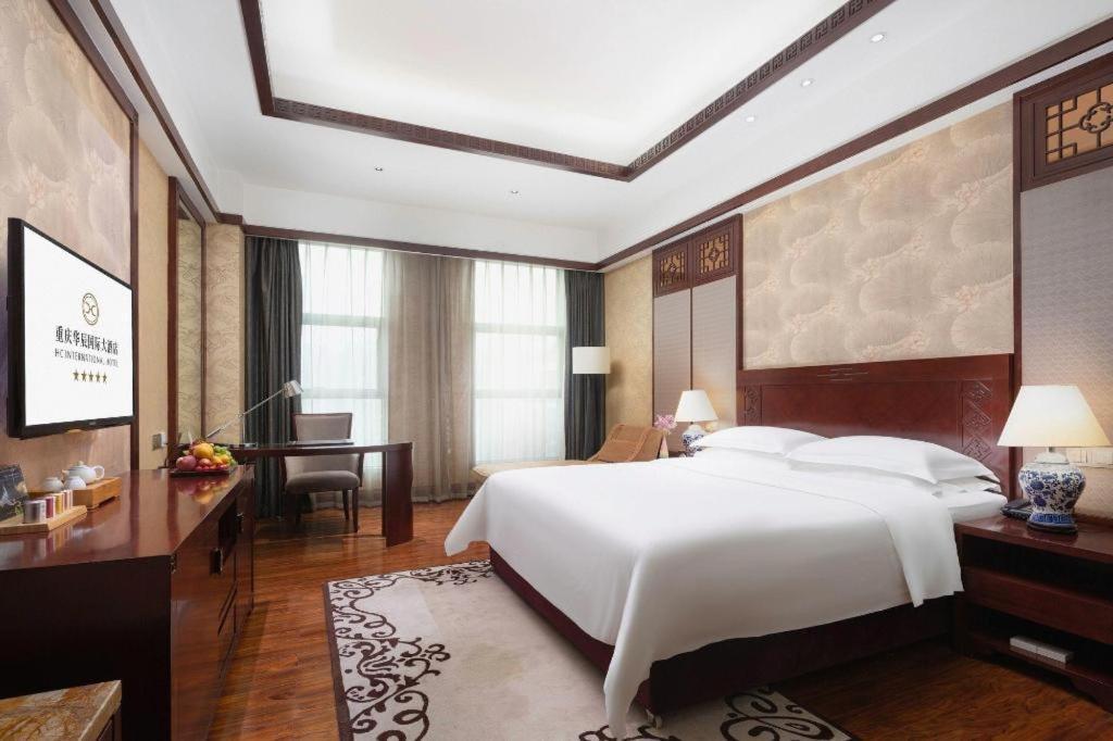 Chongqing Huachen International Hotel Buitenkant foto
